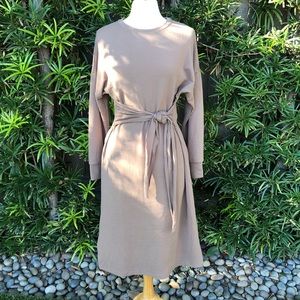 NWOT mocha sweater dress